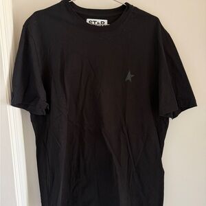 Golden Goose Star Collection Black T-Shirt XL Made in Italy Designer Tee